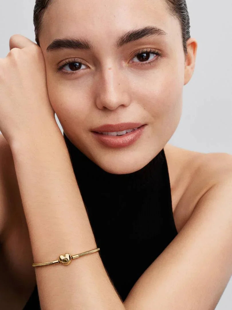 Bracciale Moments con Chiusura a Cuore