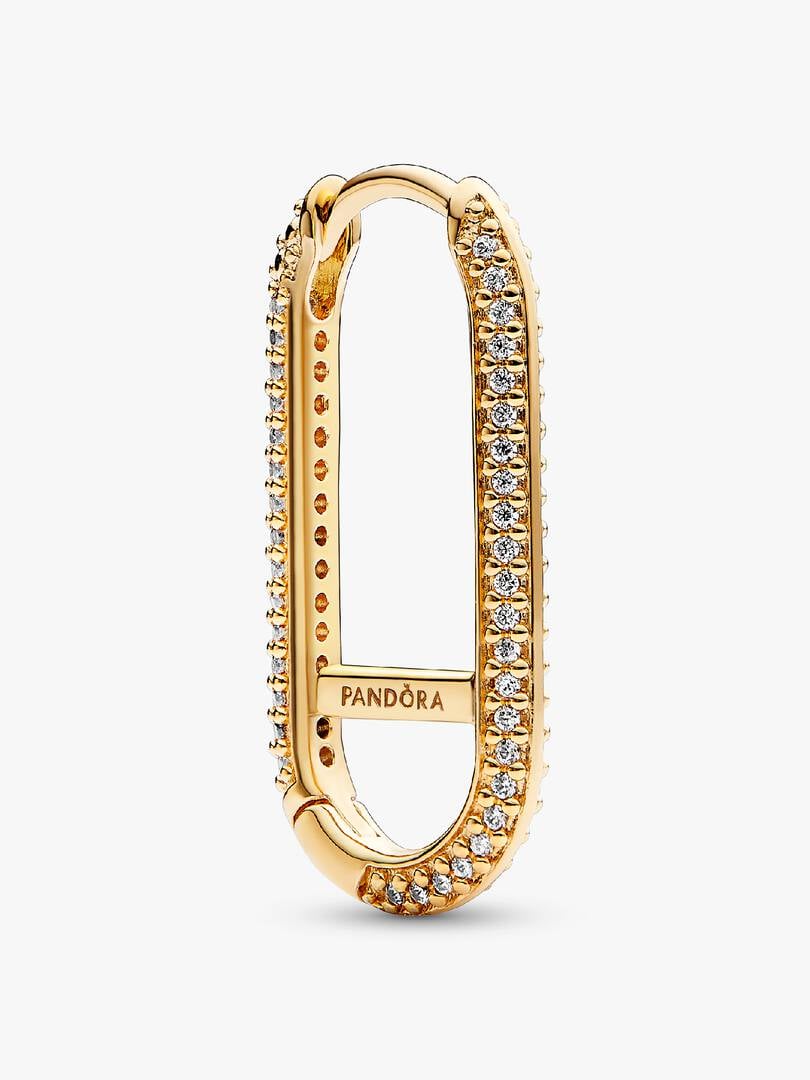 Mono Orecchino Link Pietre Luminose Grande Pandora ME