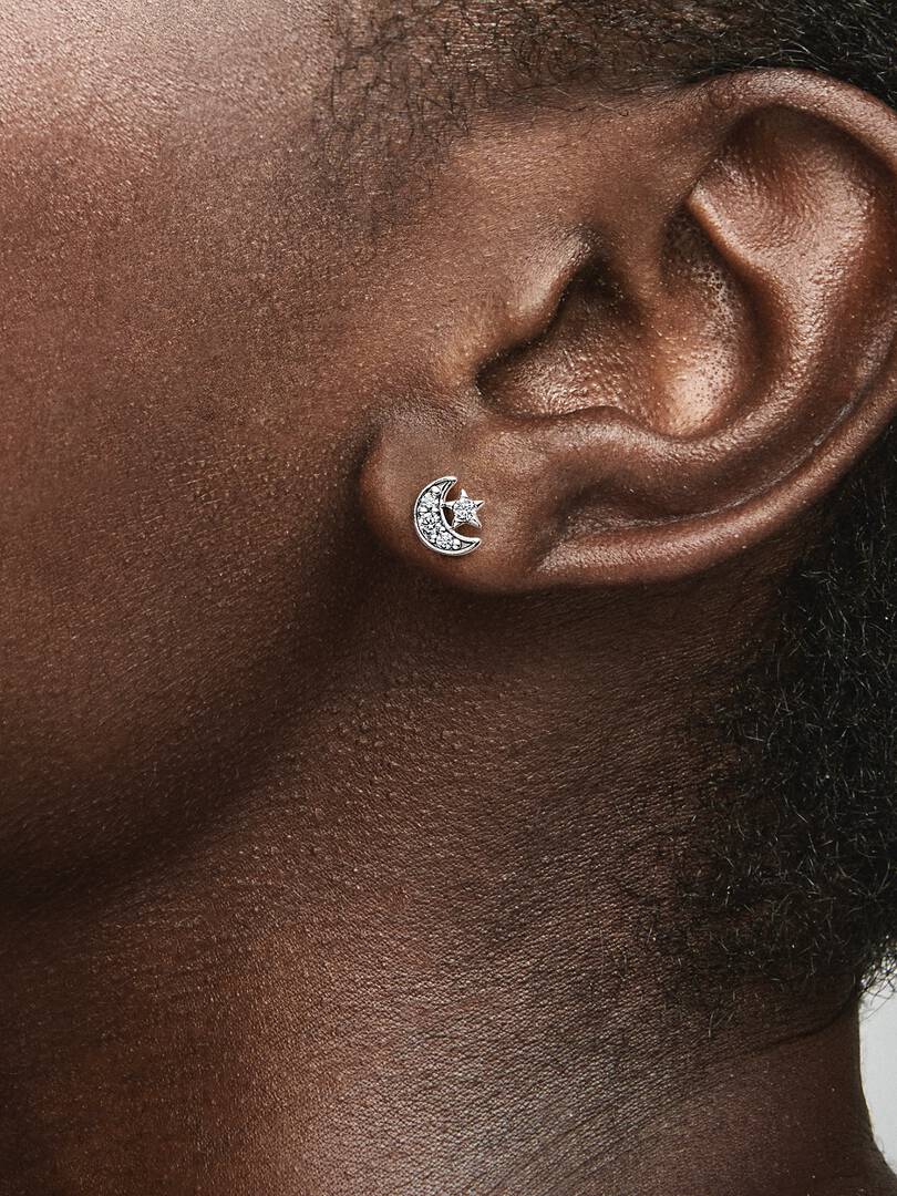 Orecchini Luna Crescente e Stella