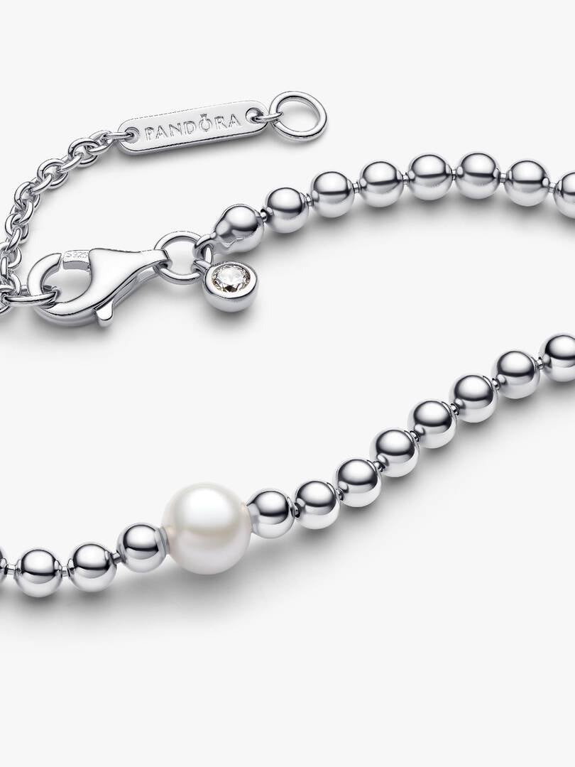 Collana con Perla d’Acqua Dolce Coltivata e Sfere