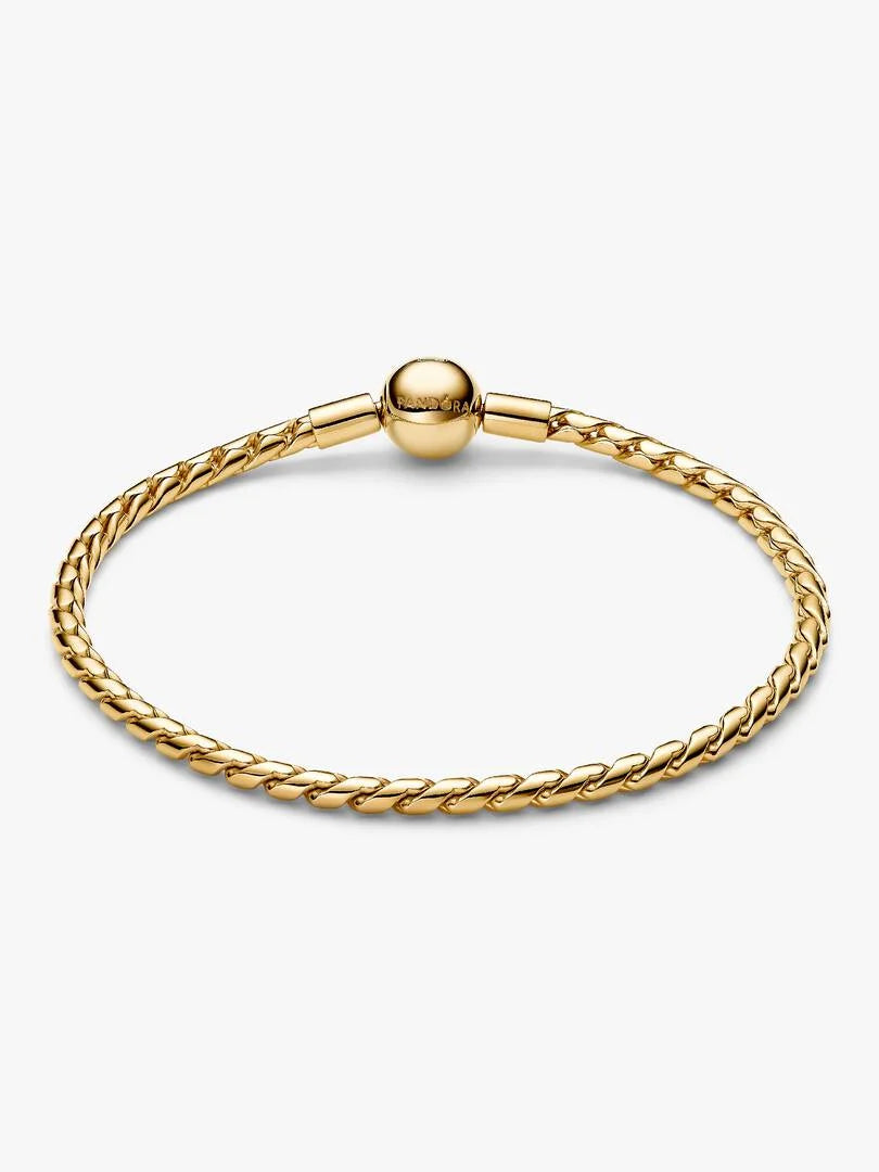 Bracciale Maglia Spiga con Chiusura a Sfera