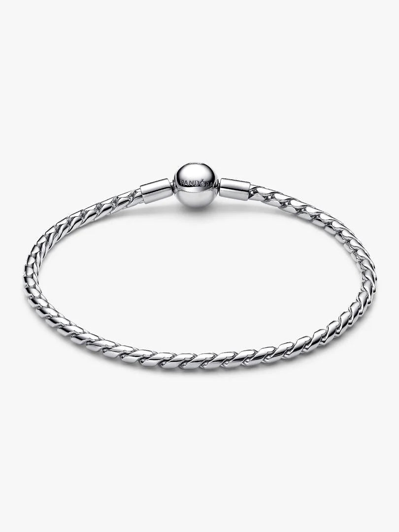 Bracciale Maglia Spiga con Chiusura a Sfera