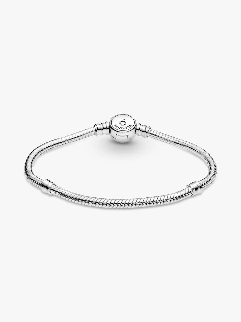 Bracciale Moments con Chiusura Pietre Blu