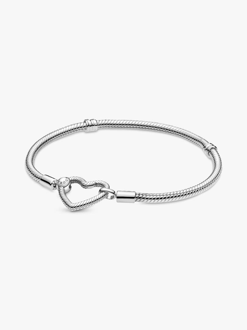 Bracciale Moments con Chiusura a Cuore Componibile