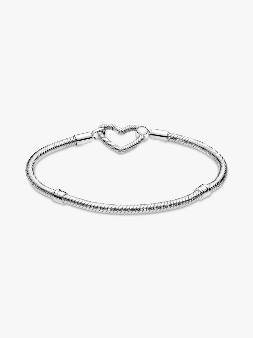 Bracciale Moments con Chiusura a Cuore Componibile