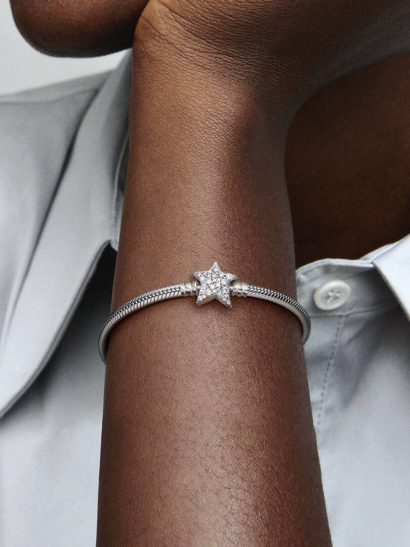 Bracciale Moments con Chiusura Stella Luminosa