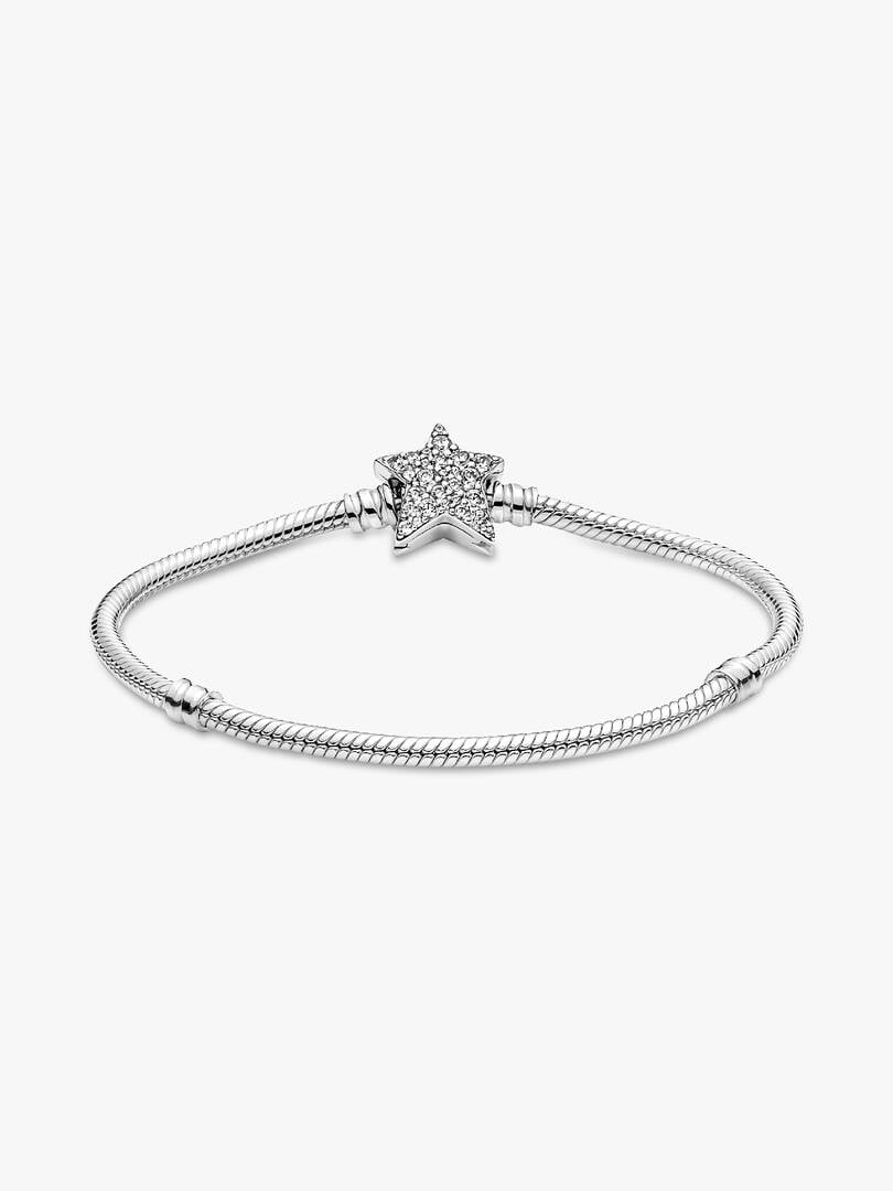 Bracciale Moments con Chiusura Stella Luminosa