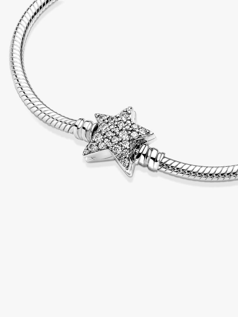 Bracciale Moments con Chiusura Stella Luminosa