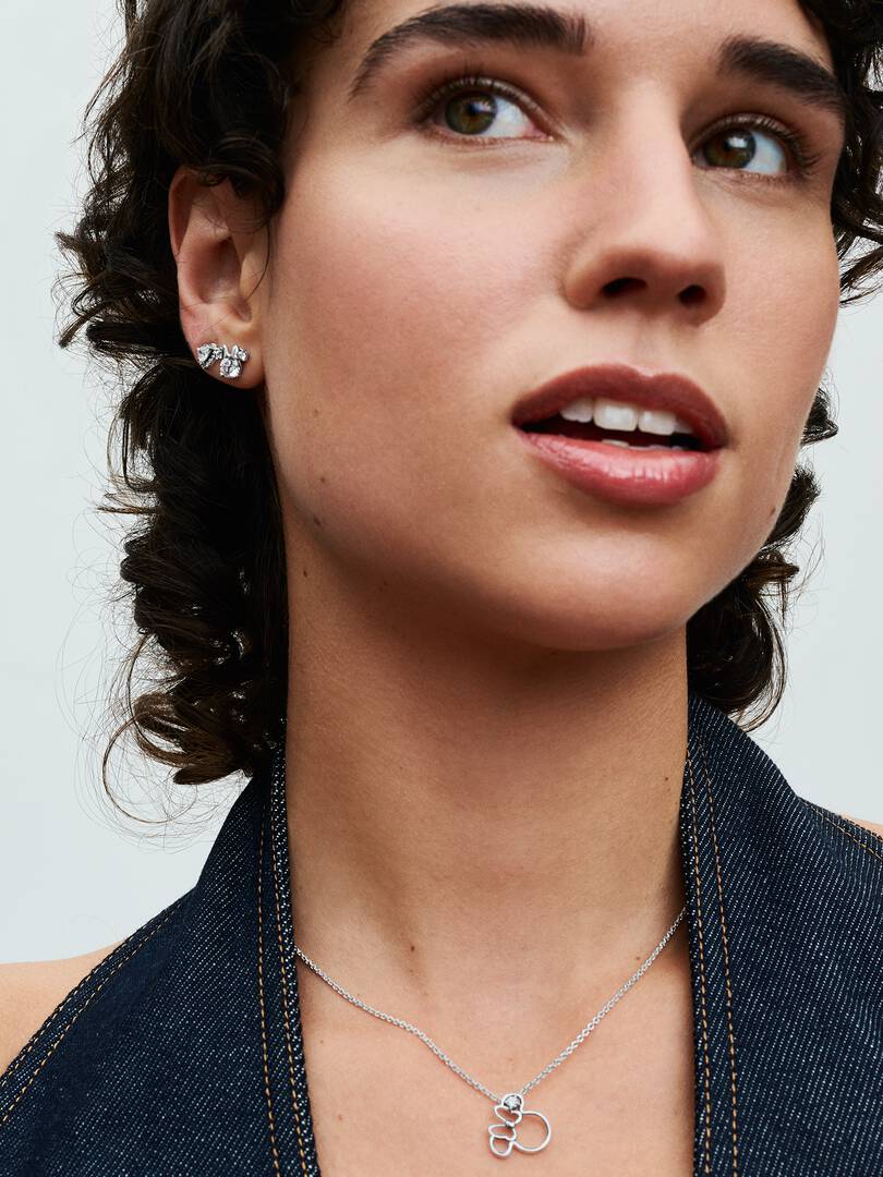 Disney, Orecchini Scintillanti Mickey Mouse e Minnie Mouse