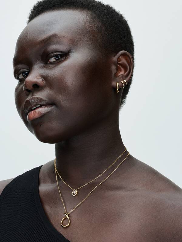 Orecchini Cerchi Huggie Piccoli