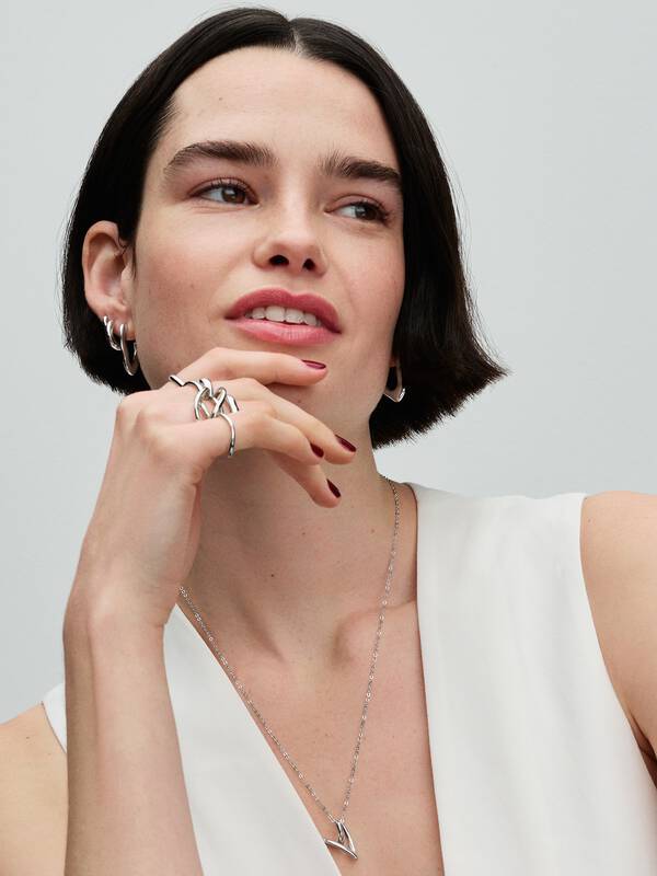 Orecchini Cerchi Huggie Piccoli