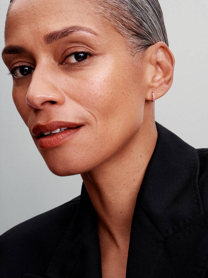 Orecchini Cerchi Piccoli Pavè