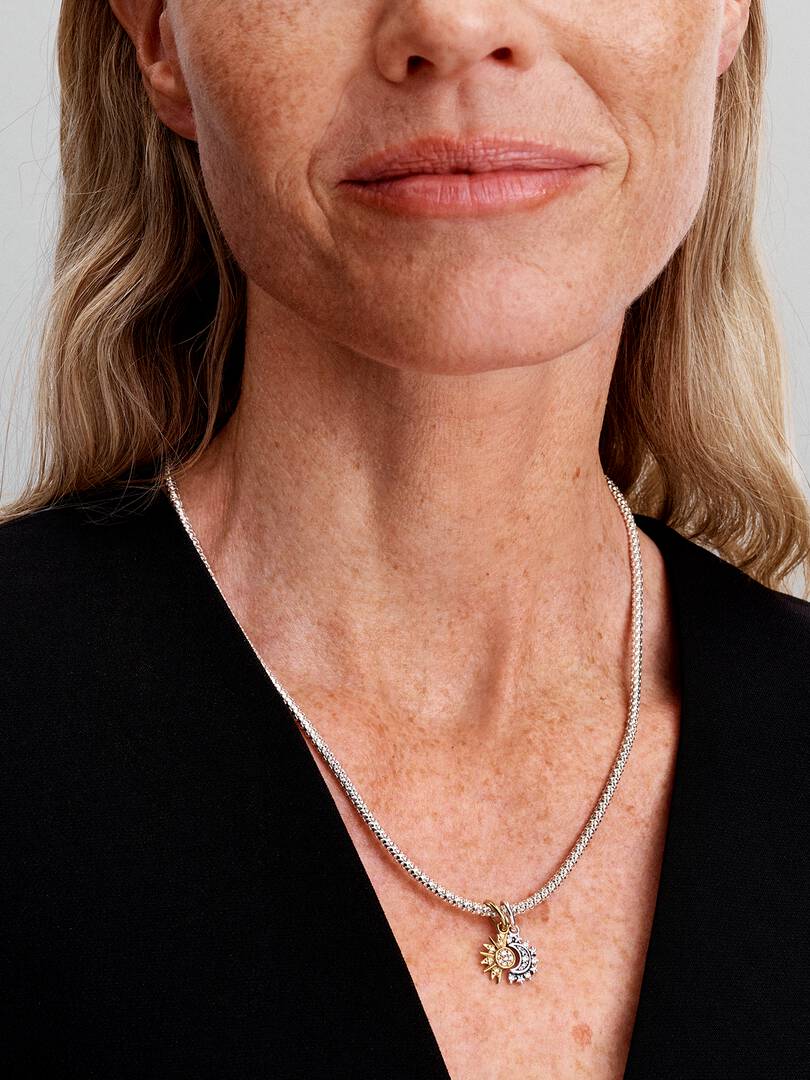 Charm Pendente Sole e Luna Divisibile