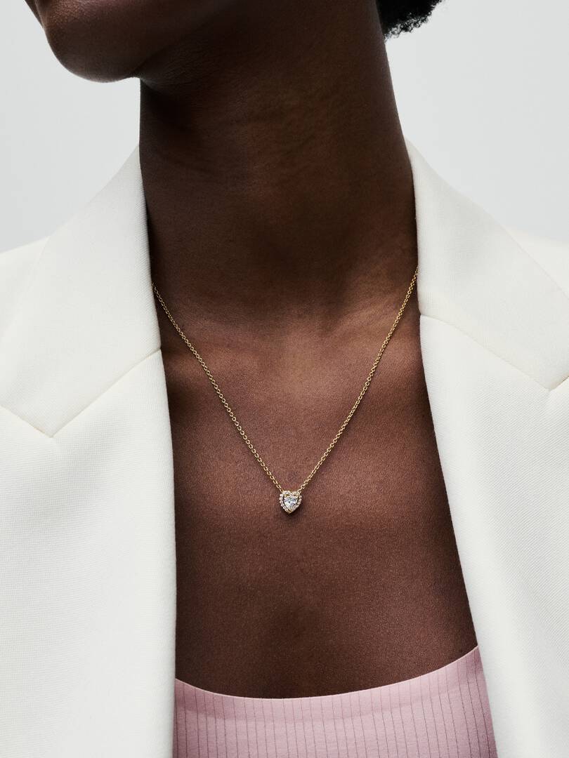 Collana Cuore in Rilievo