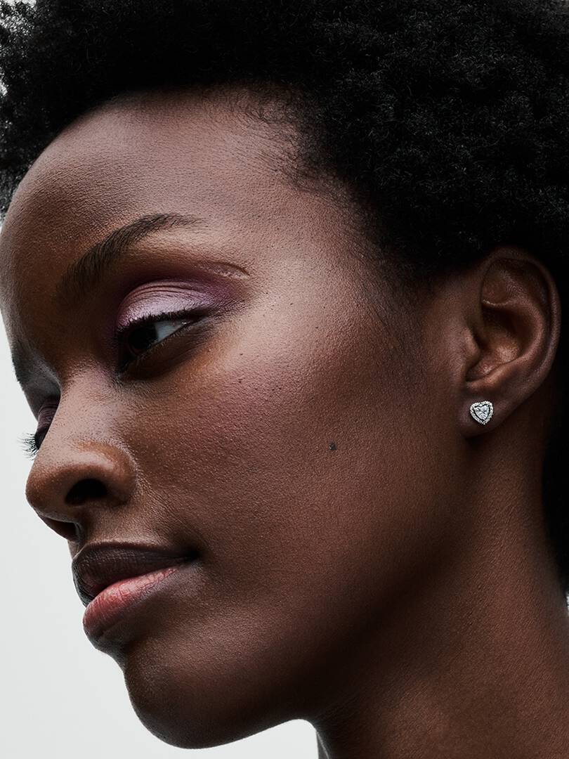 Orecchini Cuori in Rilievo