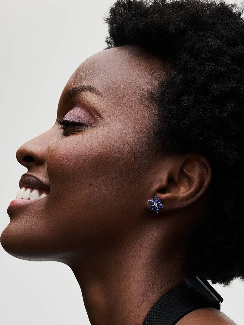 Orecchini Herbarium Fiore Blu